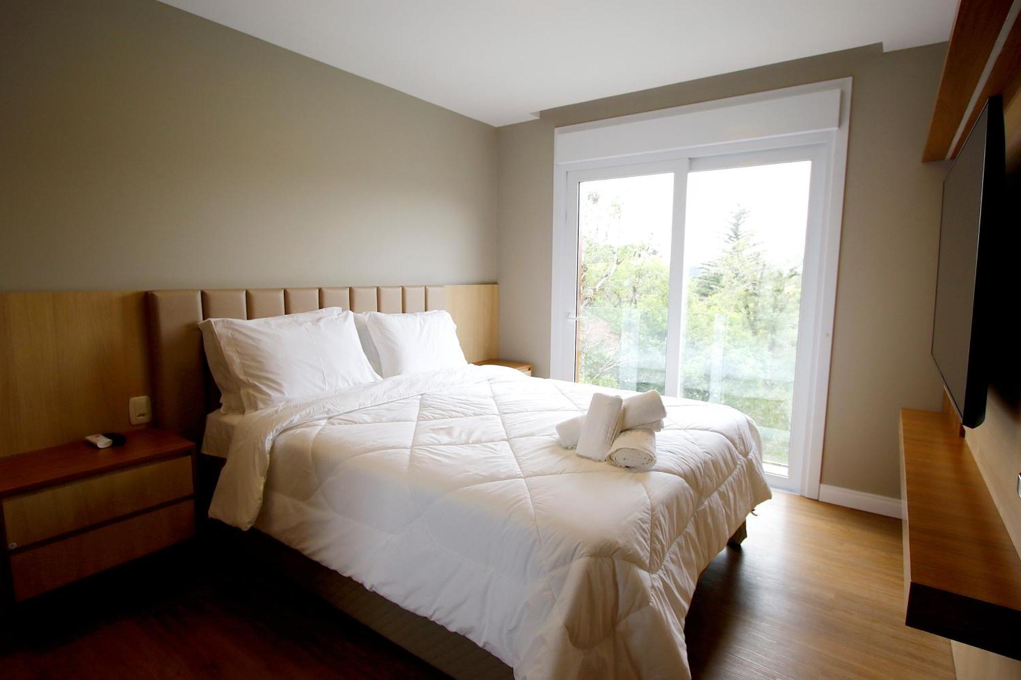 Luxuoso Apartamento Em Gramado - 2 Suites Экстерьер фото
