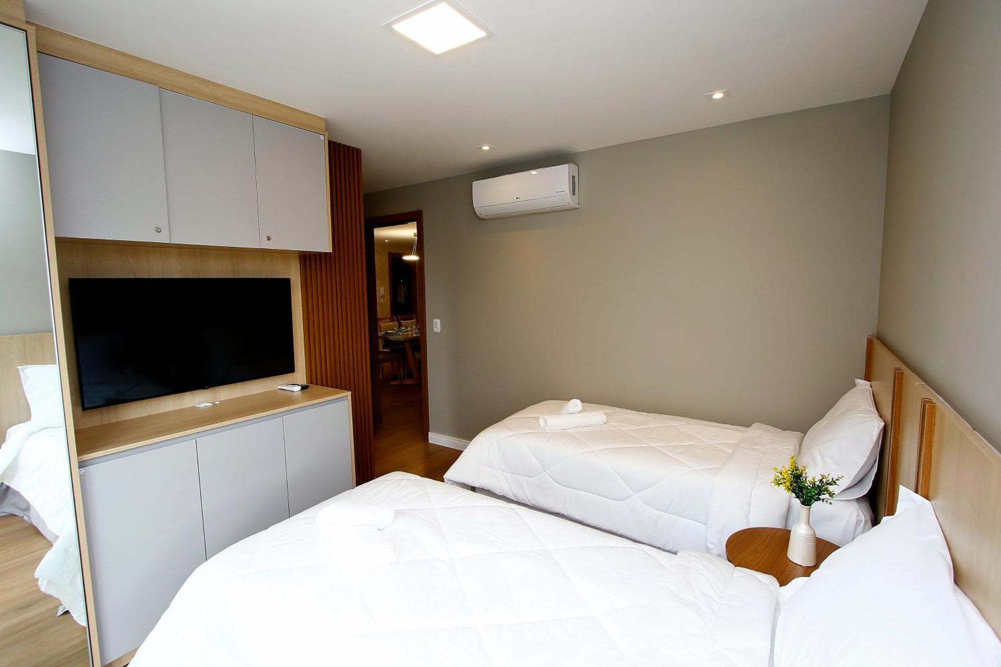 Luxuoso Apartamento Em Gramado - 2 Suites Экстерьер фото